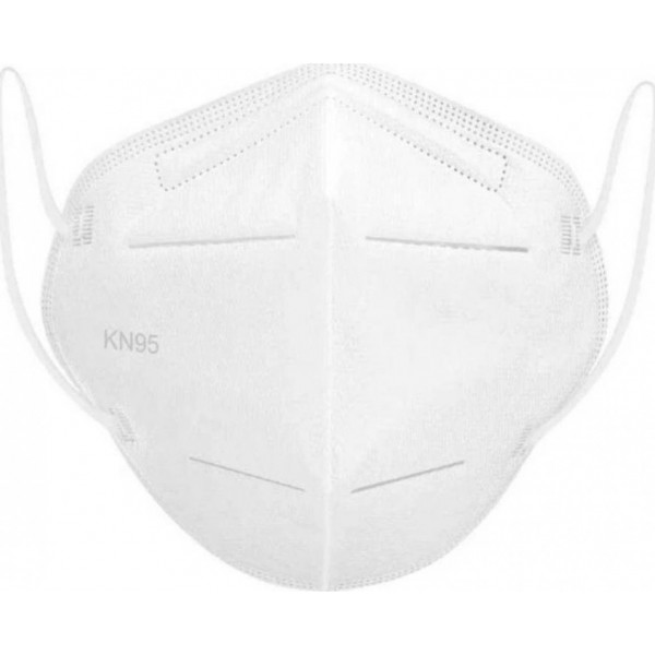 Μάσκα Respirator ΚΝ95 FFP2 Λευκή