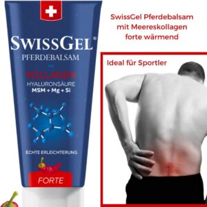 Κρέμα Swiss Gel Collagen Forte Warming 200ml<br>02-0021 - Image 2