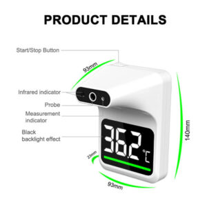 'UFR' Alphamed Wall Infrared Thermometer<br>03-0010 - Image 2