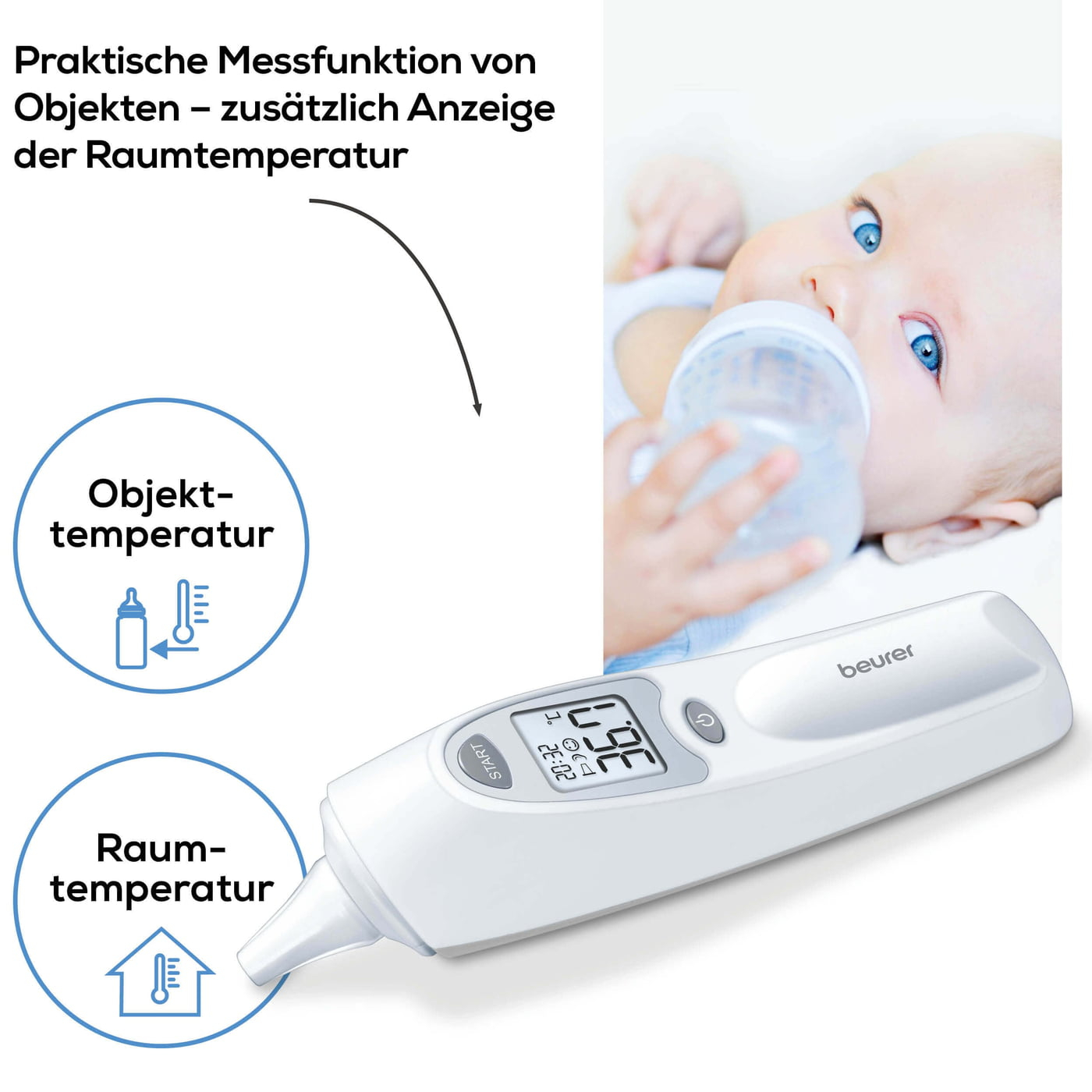 Θερμόμετρο Αυτιού 'FT 58' Beurer - Image 2