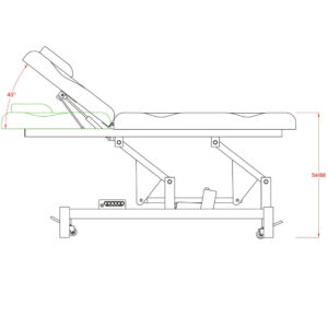 Κρεβάτι Ηλεκτρικό Εξεταστικό ''CareShell''<br>03-0832 - Image 3