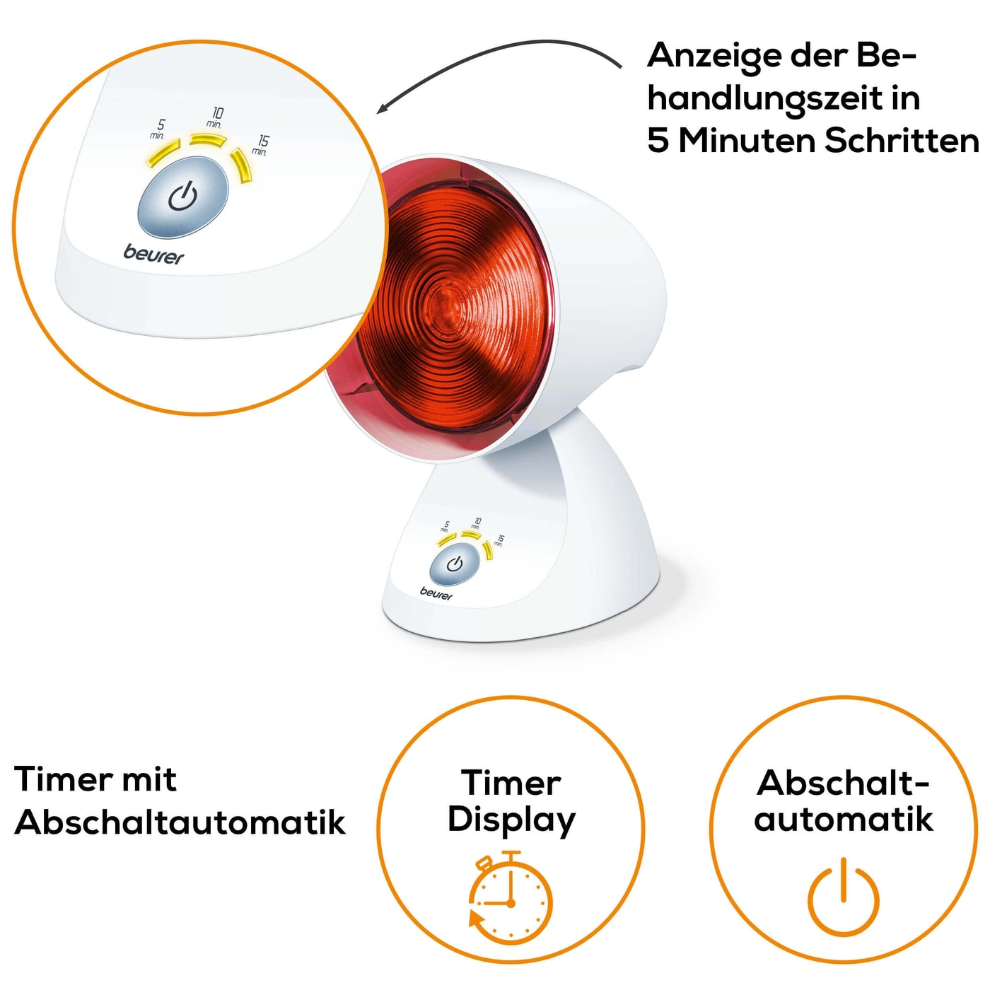 Λάμπα Με Υπέρυθρες 'IL 35' Beurer - Image 2