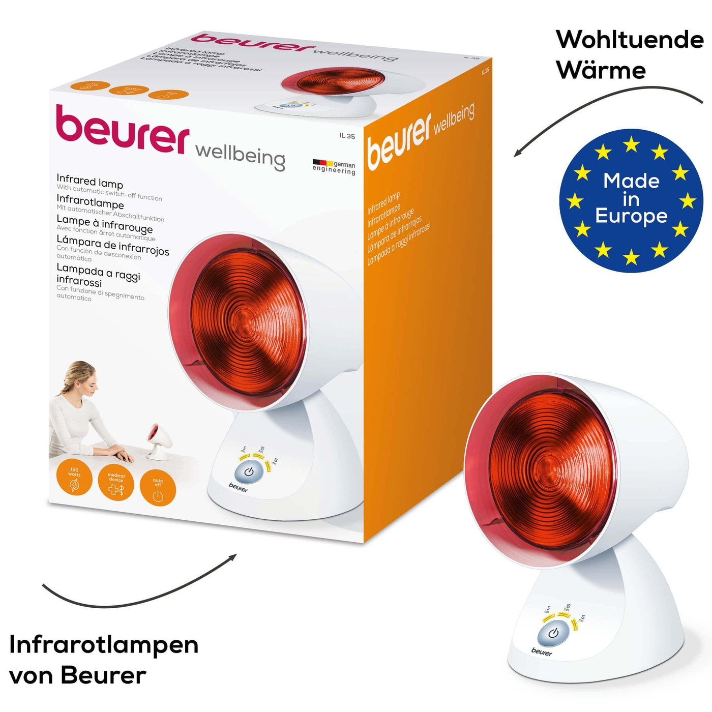 Λάμπα Με Υπέρυθρες 'IL 35' Beurer - Image 5