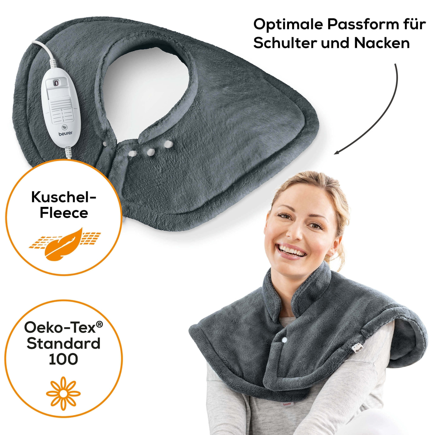 Θερμοφόρα Αυχένα-Ώμου 'HK 54' Cosy Beurer - Image 2