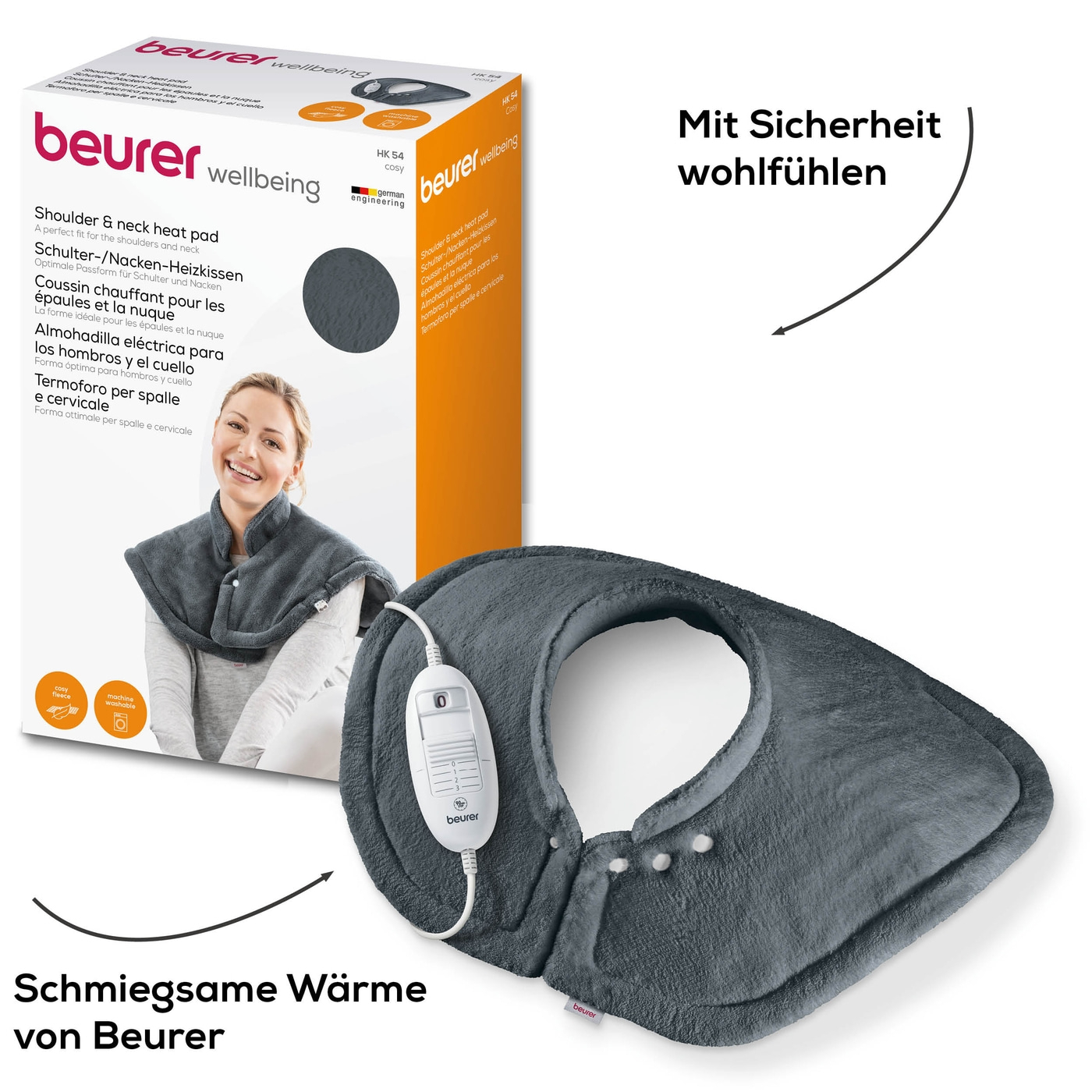 Θερμοφόρα Αυχένα-Ώμου 'HK 54' Cosy Beurer - Image 5