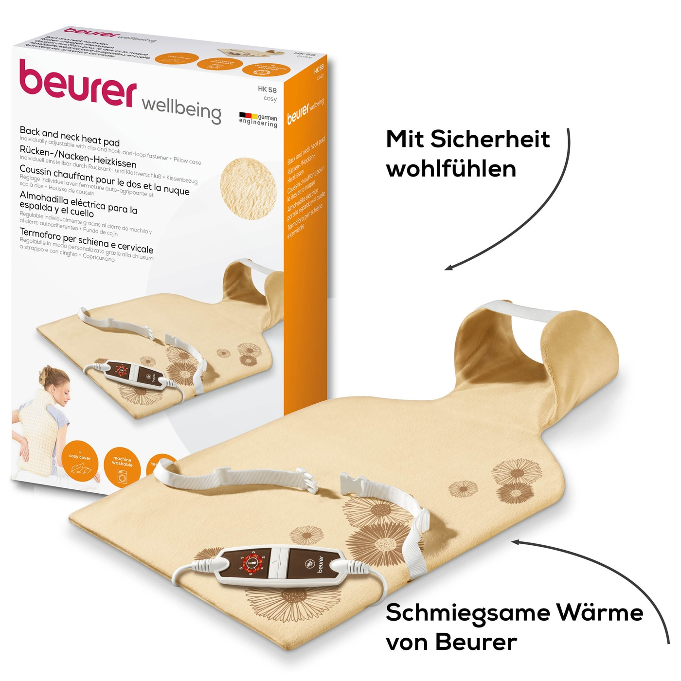 Θερμοφόρα Αυχένα-Πλάτης 'HK 58' Cosy Beurer - Image 5