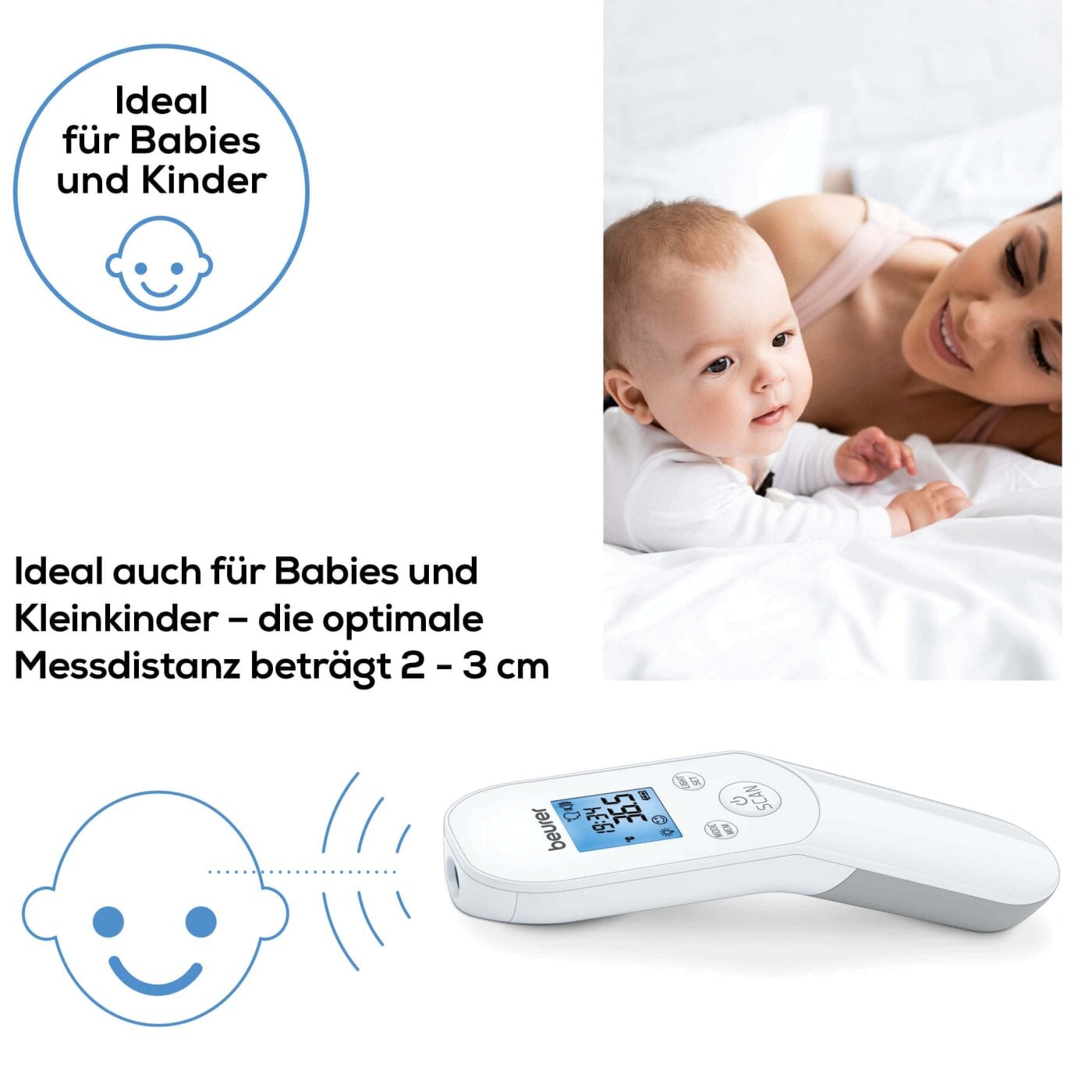 Θερμόμετρο Μετώπου 'FT 85' Beurer - Image 3