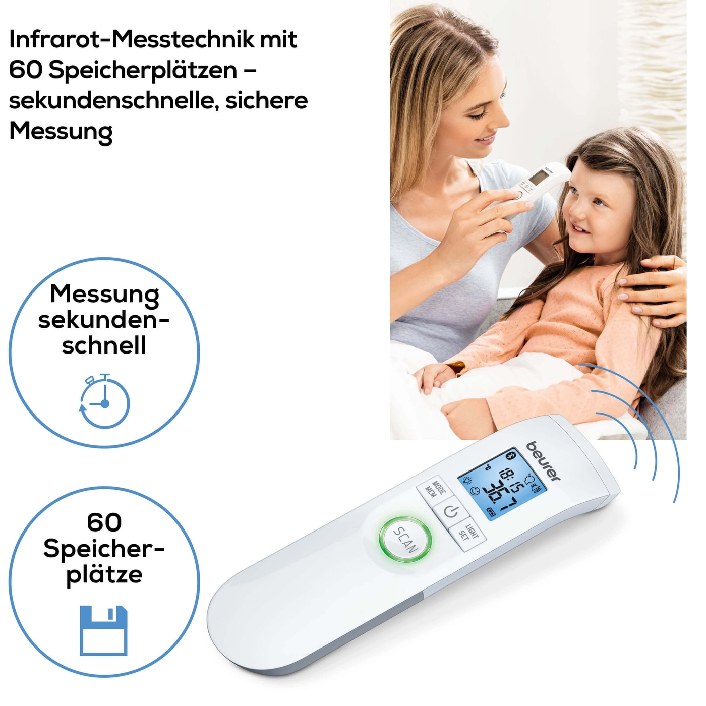 Θερμόμετρο Μετώπου 'FT 95' Beurer - Image 4