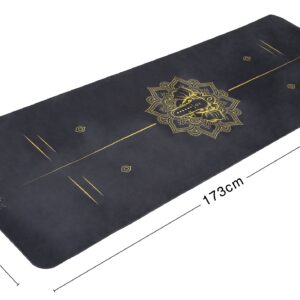 Στρώμα Γυμναστικής / Yoga TPE & Suede (4mm)<br>06-0430 - Image 4