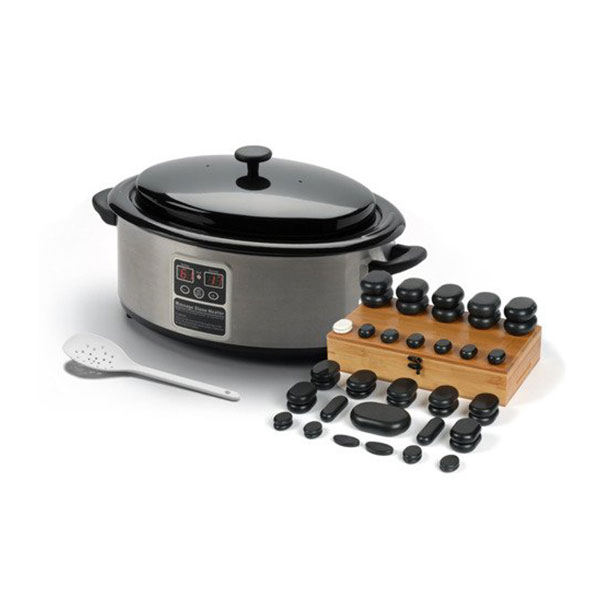 Θερμαντήρας 6lt & Πέτρες Θεραπείας Set (45 τμχ)