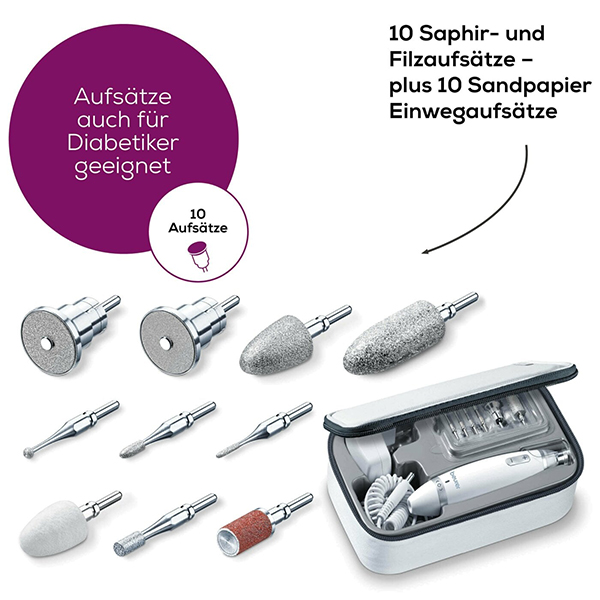 Συσκευή Μανικιούρ-Πεντικιούρ 'MP 62' Beurer - Image 4