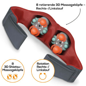 Ζώνη Μασάζ Shiatsu 'MG 151' 3D Beurer<br>06-0800 - Image 2