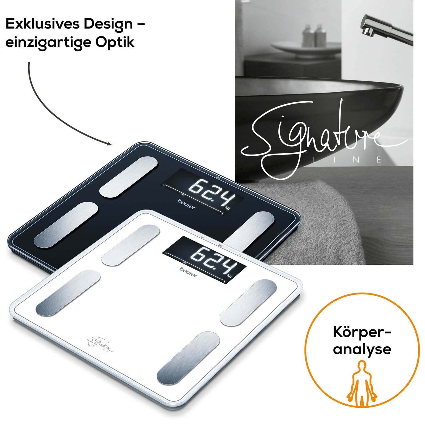 Ζυγαριά Δαπέδου 'BF 400' White Signature Beurer - Image 4