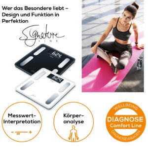 Ζυγαριά Λιπομετρητής 'BF 400' Black Signature Beurer<br>06-0824 - Image 3