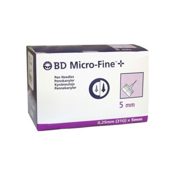 Microfine 31G 0.25mm x 5mm 100τεμ<br>A08-0462
