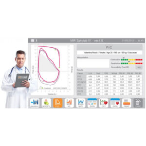 Spirometer 'Spirolab New' & Oximeter MIR<br>03-0492 - Image 4