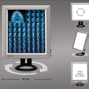 Διαφανοσκόπιο Επιτραπέζιο 'Weiko' Slim Led 1-Panel<br>03-0538 - Image 2