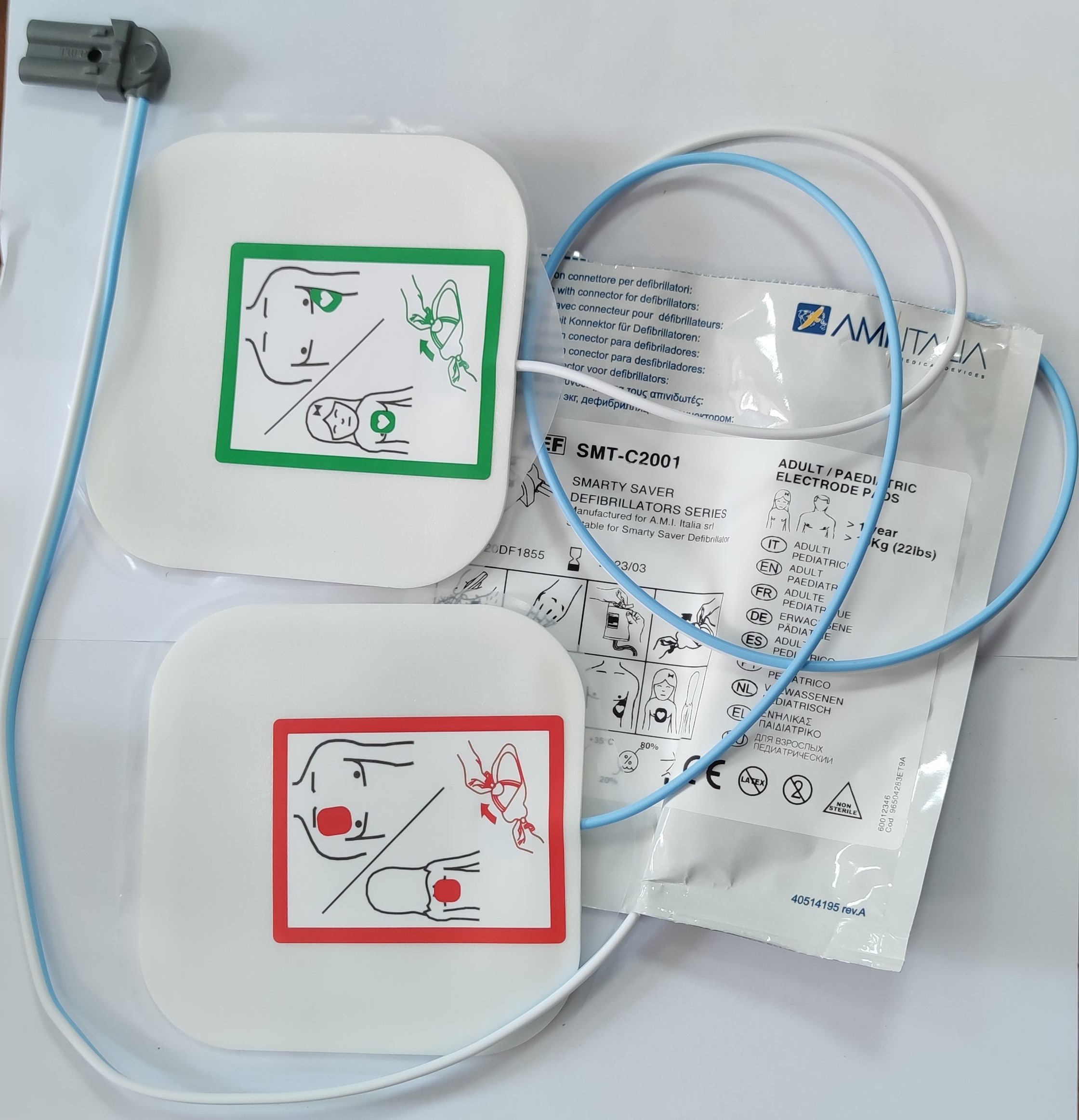 Ηλεκτρόδια Ανταλλακτικά Απινιδωτή ''Smarty Saver'' - Image 2