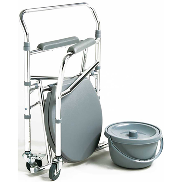 Toilet Chair with Wheels 'Mob'<br>04-0016 - Image 2