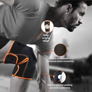 Επιγονατίδα Neoprene ''Knee Wrap Neo''<br>04-0686 - Image 2
