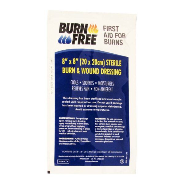 Γάζα Εγκαυμάτων 'Burn Free' 20x20cm<br>09-0271