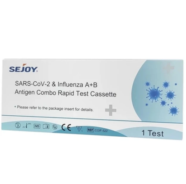 Rapid test Flu A/B & COVID-19 Dymind