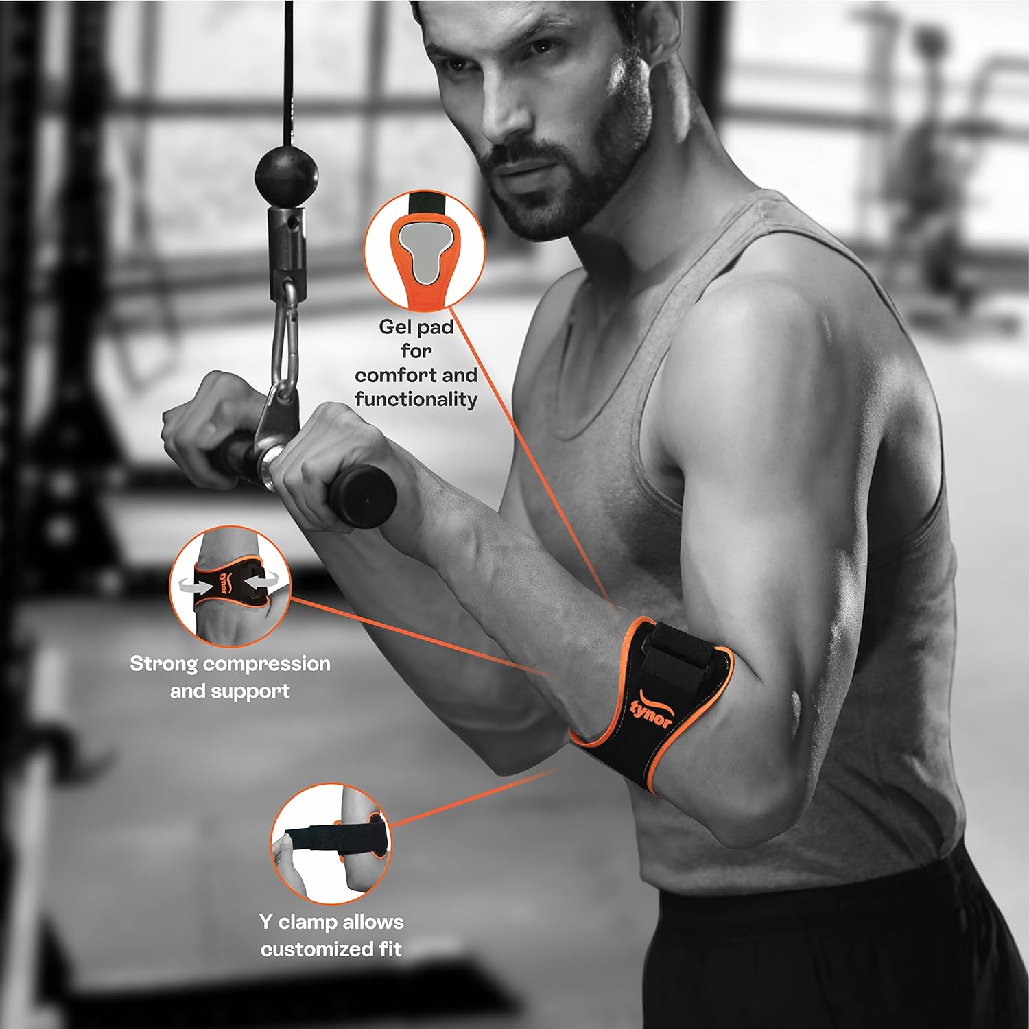 Δέστρα Επικονδυλίτιδας ''Tennis Elbow Pro'' - Image 3