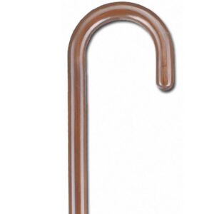 Μπαστούνι Καφέ Στρογγυλή Λαβή