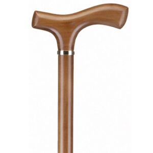 Μπαστούνι Καφέ Ίσια Λαβή